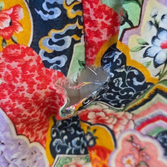 NEW $425 RHODE PIA SHIRRED MINI DRESS IN MULITCOLOR WALLFLOWER PRINT SIZE M - Picture 7 of 9